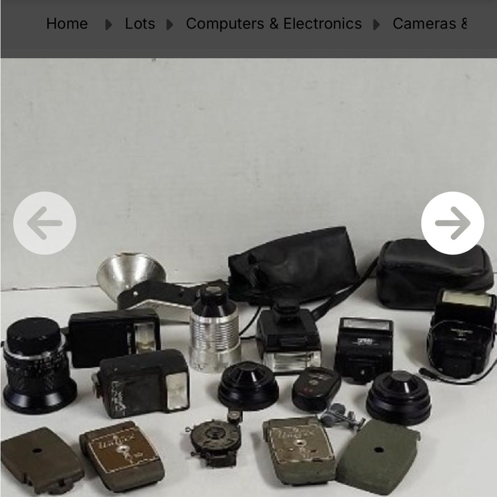 Vintage Camera lens